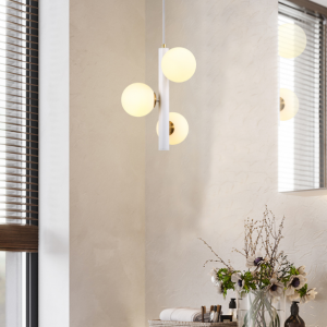 Three Glass Ball Pendant Lamp
