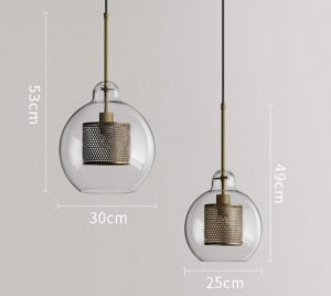 Chiswick Glass Pendant Light